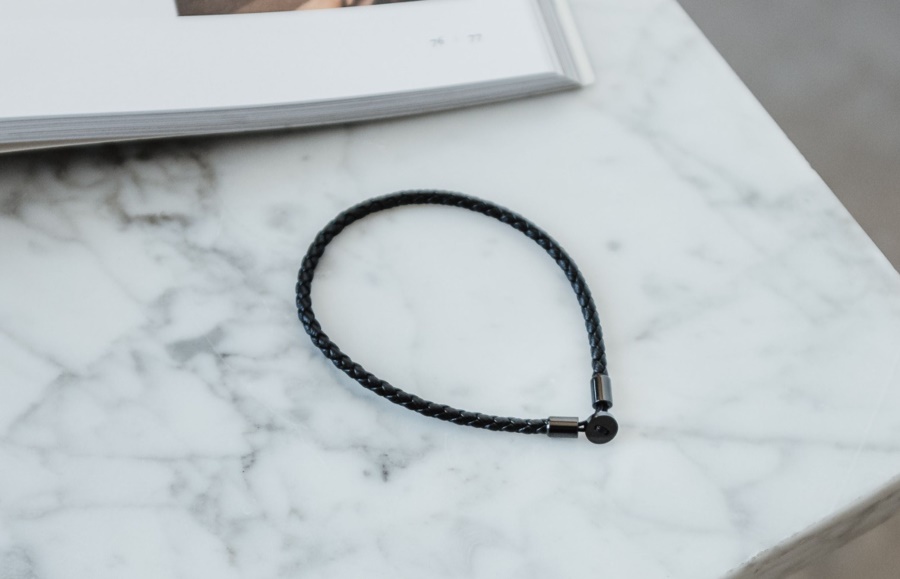 Gordon Lederarmband Schwarz Oliver Cabell