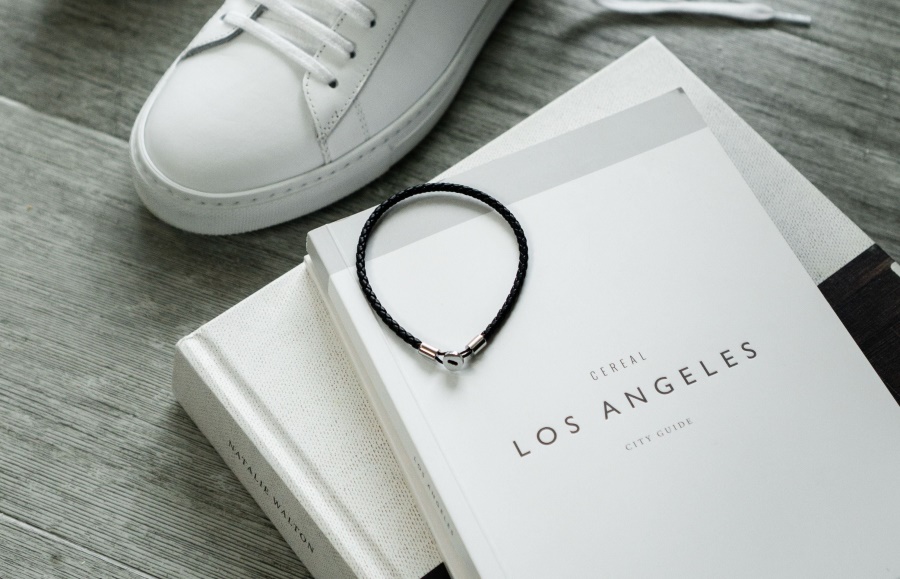 Gordon Lederarmband Silber Oliver Cabell