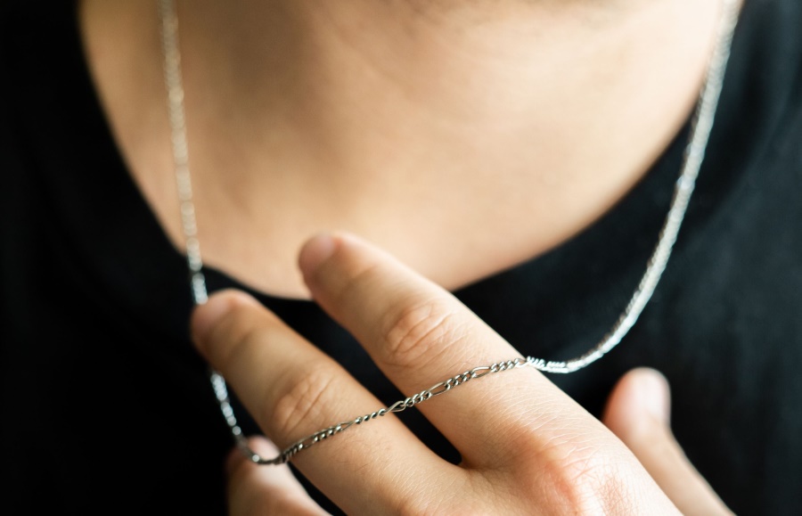 Oliver Cabell 3mm Figaro Kette Silber