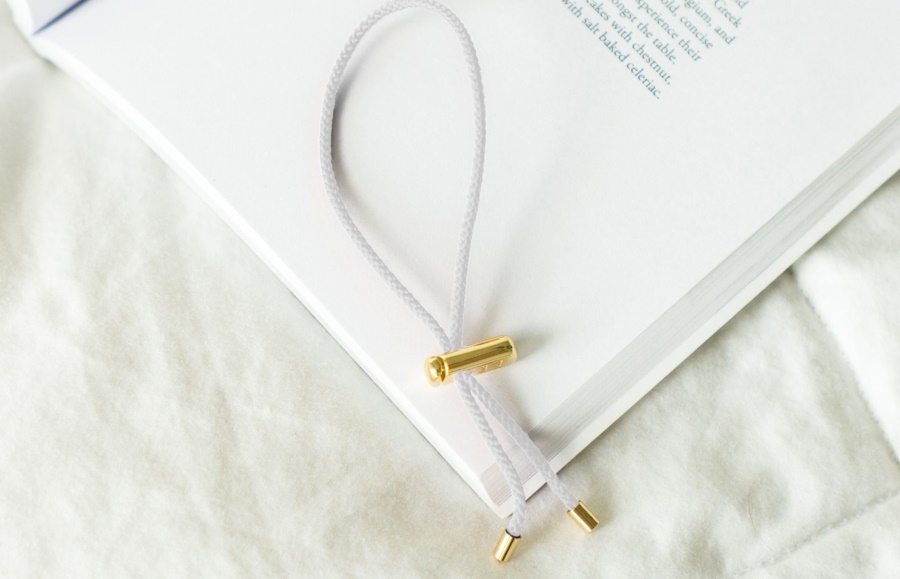 Oliver Cabell Cameron Kordelarmband Weiß