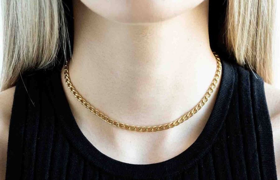 Oliver Cabell Kette Choker Gold