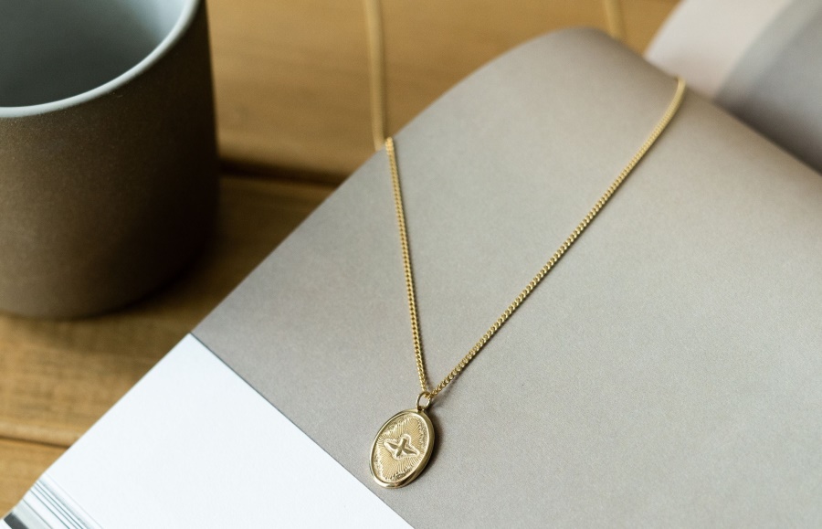 Oliver Cabell Taubenanhänger Gold