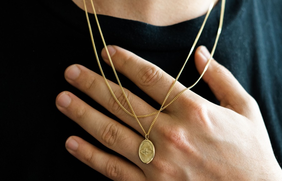 Oliver Cabell Taubenanhänger Gold