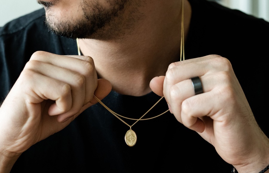 Oliver Cabell Taubenanhänger Gold