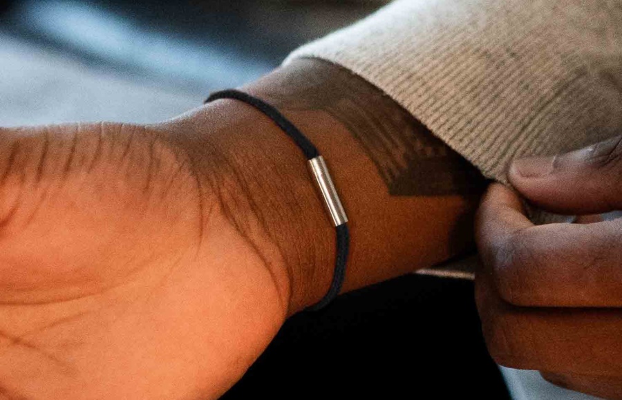 Oliver Cabell Fernkordel Armband Schwarz