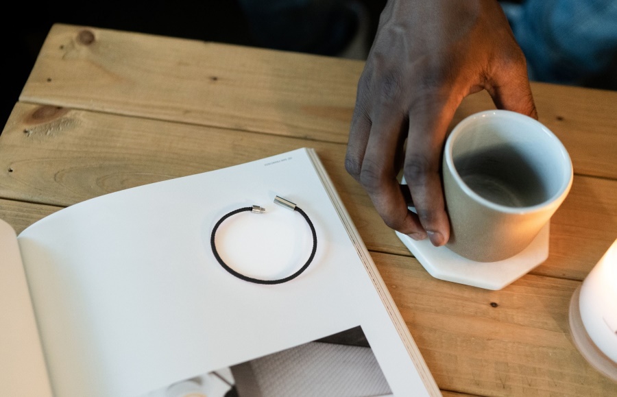 Oliver Cabell Fernkordel Armband Schwarz