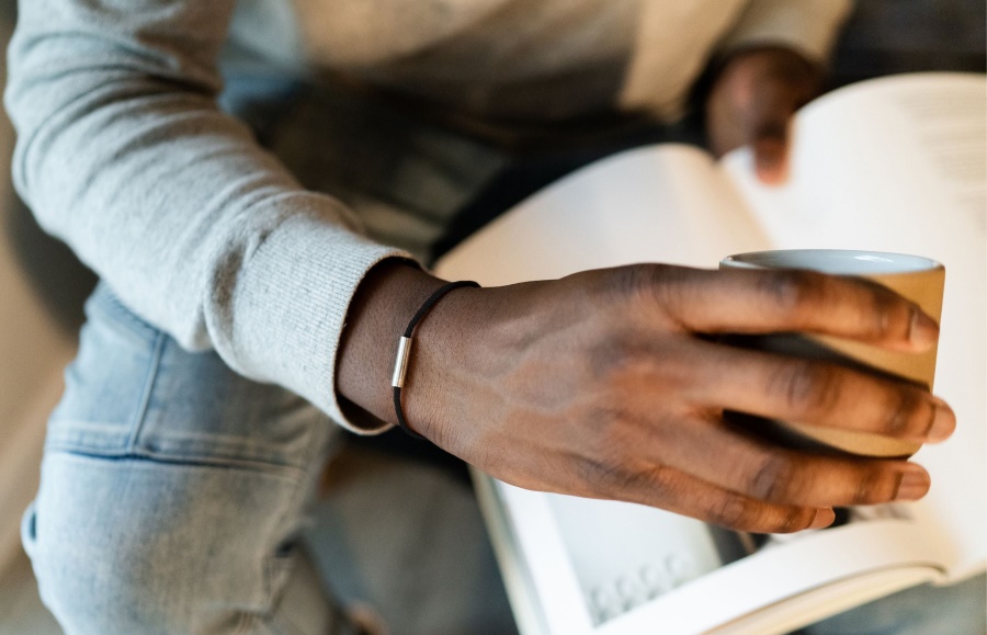 Oliver Cabell Fernkordel Armband Schwarz
