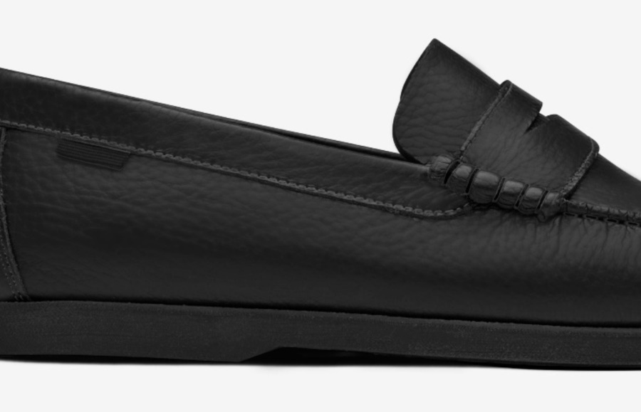 Oliver Cabell Penny Loafer Tiefschwarz