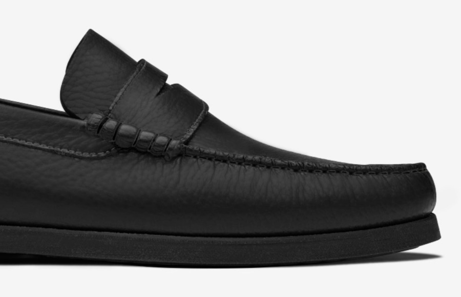 Oliver Cabell Penny Loafer Tiefschwarz