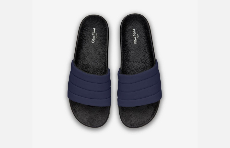 Vegane Pantoletten Navy Oliver Cabell Trendy