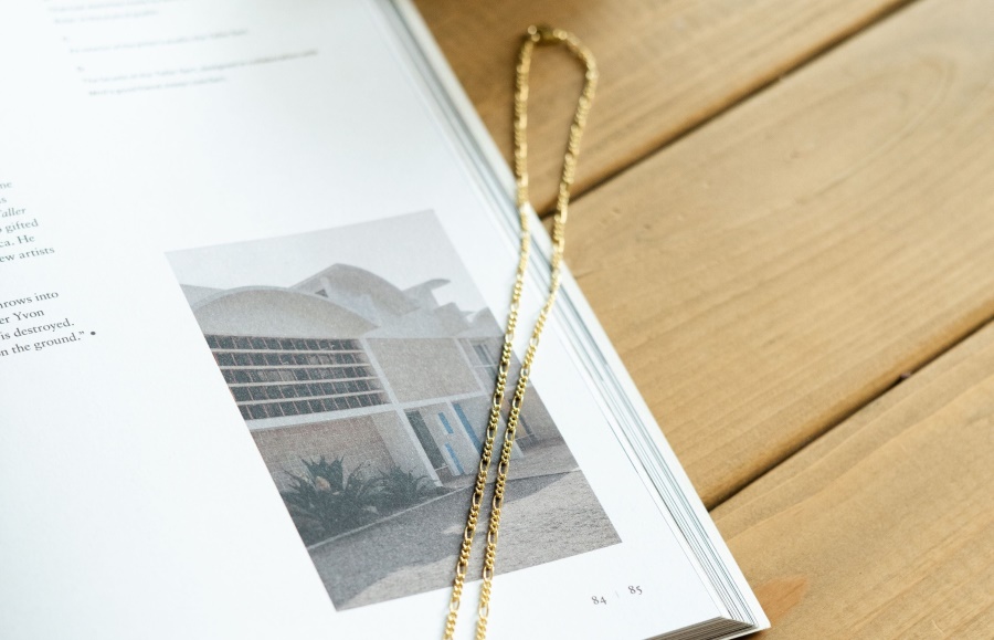 Oliver Cabell 3mm Figaro Kette Gold Trendy